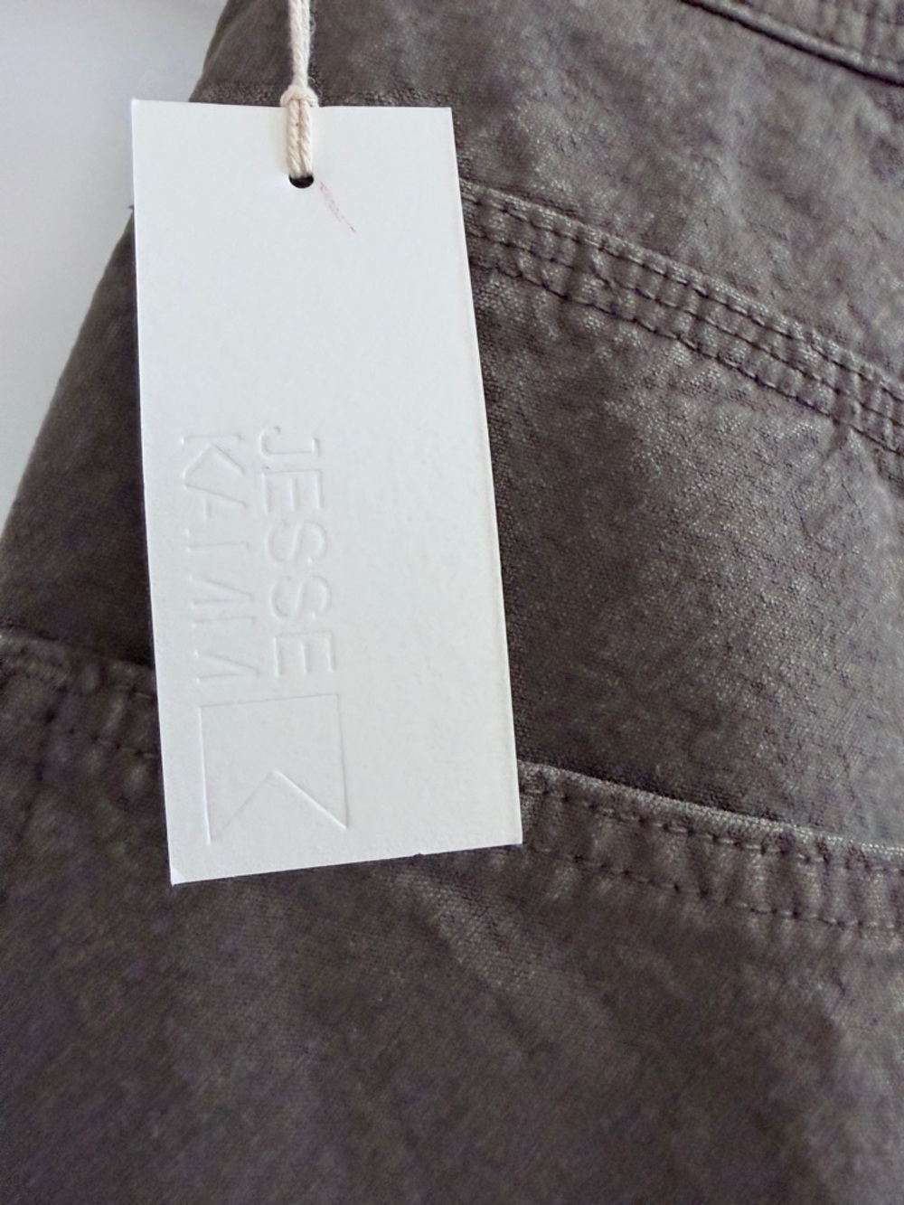 Jesse Kamm Handy Pant Mushroom - Picture 10 of 12